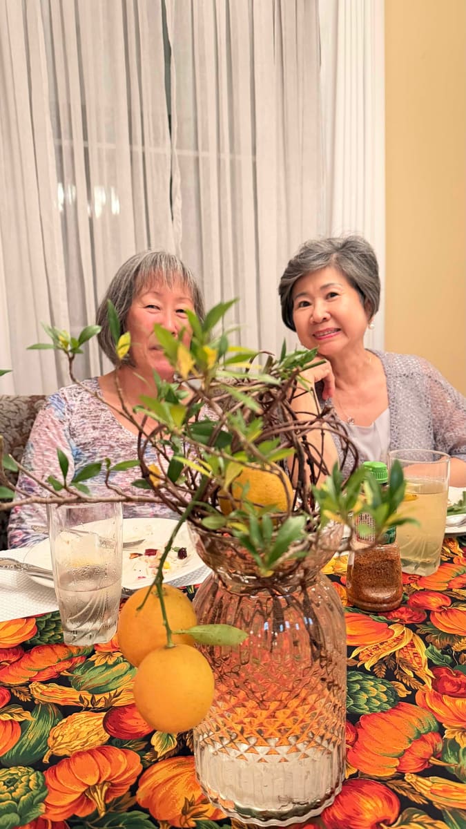 With Cindy Master Ikebana